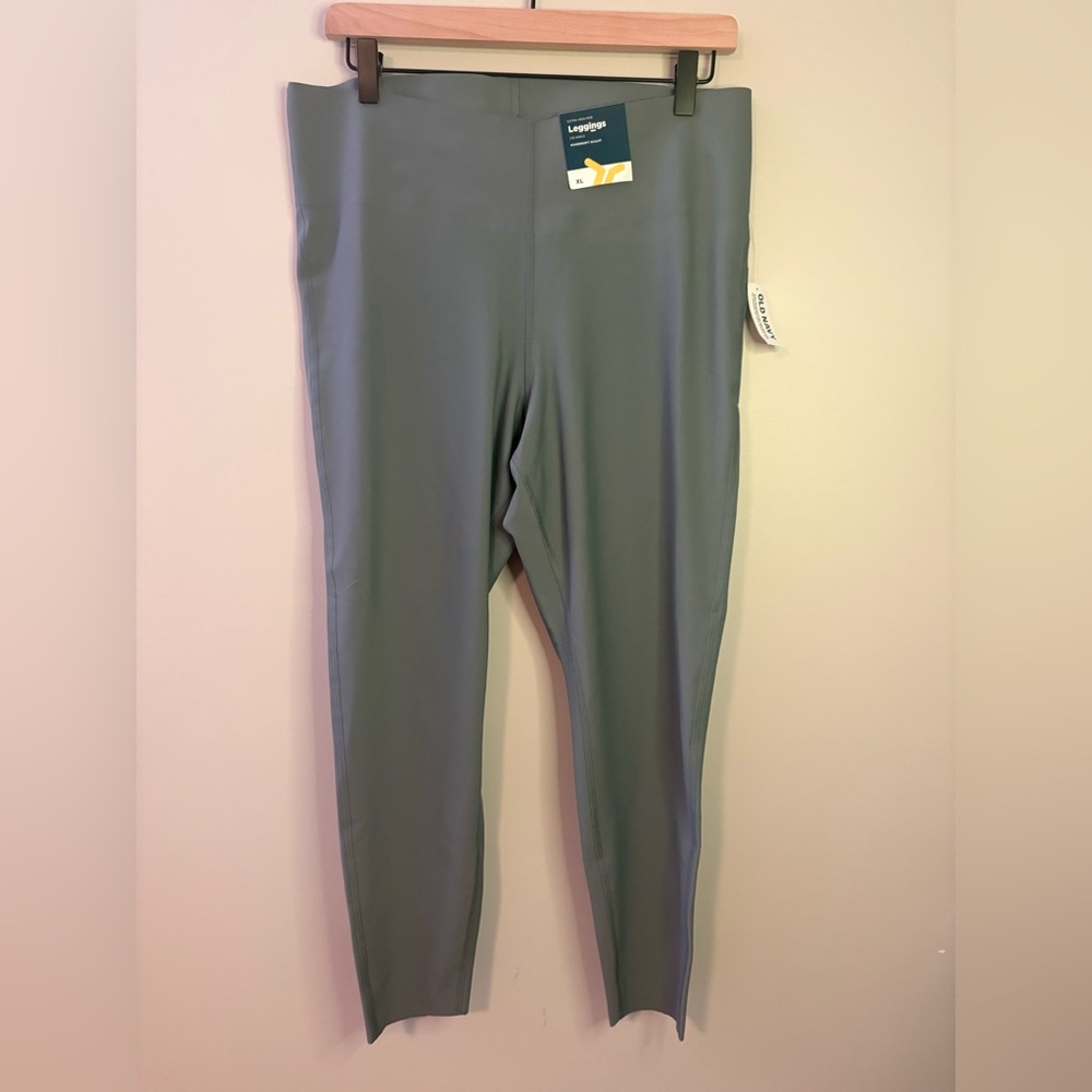 Women’s Old Navy powersoft sculpt extra high rise 7/8 ankle leggings size XL NWT